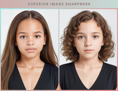 Pack of 25+ Kids Mockup to Showcase Necklaces and Earrings on High-Resolution model images with realistic skin textures for Brand Visuals