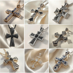 RG_001 : Creative Concept, 600+ Religious & God Jewelry Design Collection – Cross Pendants, Gemstone Cross, Intricate/Ornate Cross Designs.