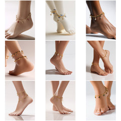 AK_001 : Creative Concept, 350+ Anklet, includes Gemstone, Diamond collections.
