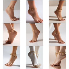 
AK_001 : Creative Concept, 350+ Anklet, includes Gemstone, Diamond collections.