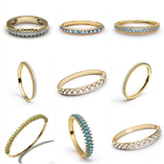 BG_001 : Creative Concept, 700+ Bangles, includes Gemstones, Fancy Diamonds Collection.