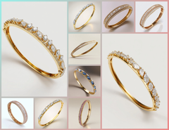 BG_001 : Creative Concept, 700+ Bangles, includes Gemstones, Fancy Diamonds Collection...
