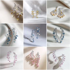 ER_002 : Creative Concept, 850+ Earring,Colored Diamond Earrings – Luxury Multi-Colored Diamond Jewelry