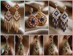 ER_004 : Creative Concept, 700+ Earring, Wedding Earrings Collection – Elegant Bridal & Luxury Jewelry Designs