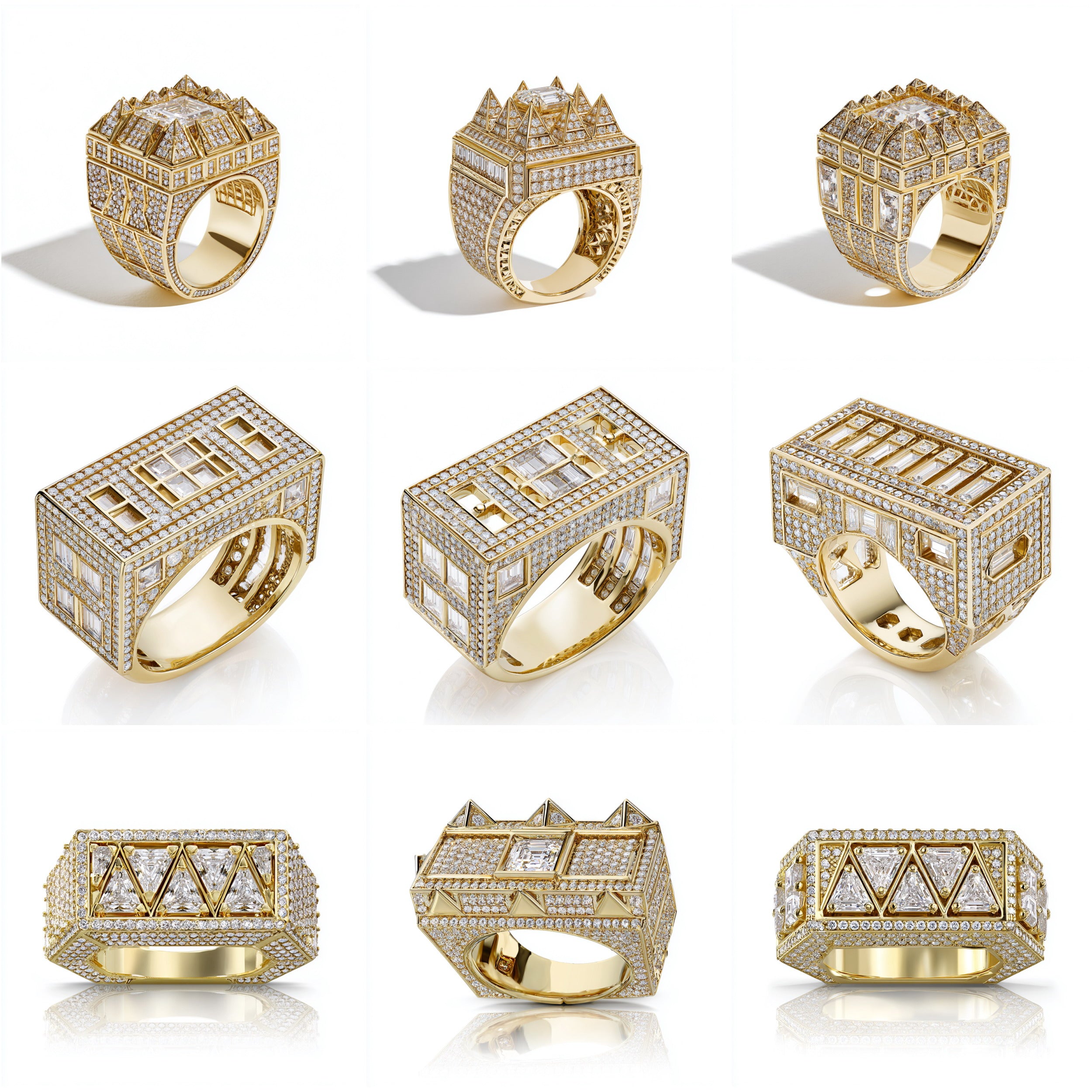 MR_001 : Creative Concept, 350+ Men’s Gemstone & Solitaire Diamond Ring – Luxury Designer Jewelry