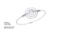 BR90051- Jewelry CAD Design -Bracelets, Chain Bracelets, Loose Bracelet, Light Weight Collection