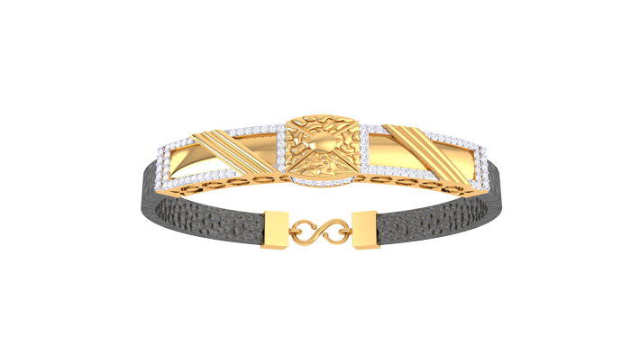 BR90246- Jewelry CAD Design -Bracelets, Gents Bracelets, Leather Bracelets