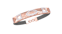 BR90257- Jewelry CAD Design -Bracelets, Gents Bracelets, Leather Bracelets