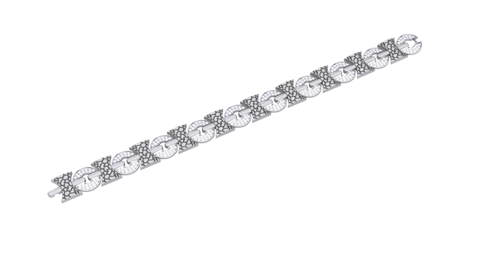 BR90370- Jewelry CAD Design -Bracelets, Gents Bracelets, Loose Bracelet