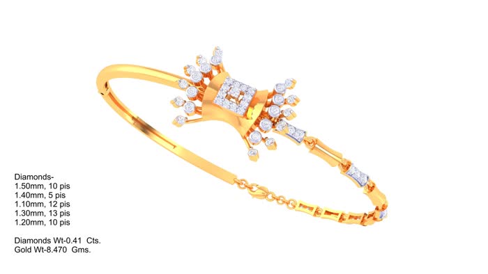 BR90231- Jewelry CAD Design -Bracelets, Half Chain Bracelets, Loose Bracelet