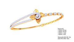 BR90160- Jewelry CAD Design -Bracelets, Half Chain Bracelets, Loose Bracelet, Light Weight Collection