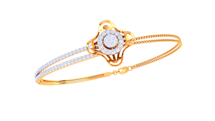 BR90161- Jewelry CAD Design -Bracelets, Half Chain Bracelets, Loose Bracelet, Light Weight Collection