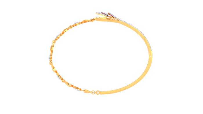 BR90163- Jewelry CAD Design -Bracelets, Half Chain Bracelets, Loose Bracelet, Light Weight Collection