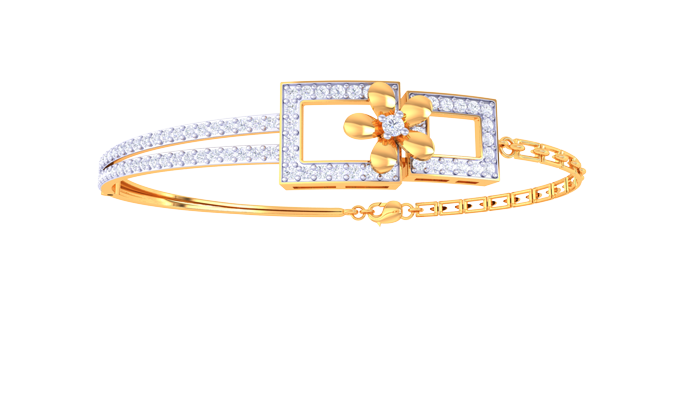 BR90166- Jewelry CAD Design -Bracelets, Half Chain Bracelets, Loose Bracelet, Light Weight Collection