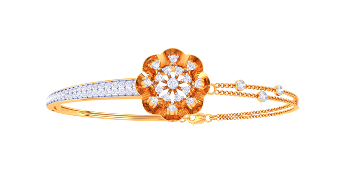 BR90167- Jewelry CAD Design -Bracelets, Half Chain Bracelets, Loose Bracelet, Light Weight Collection