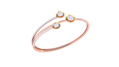 BR90066- Jewelry CAD Design -Bracelets, Oval Bangles
