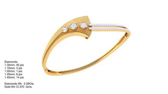 BR90067- Jewelry CAD Design -Bracelets, Oval Bangles