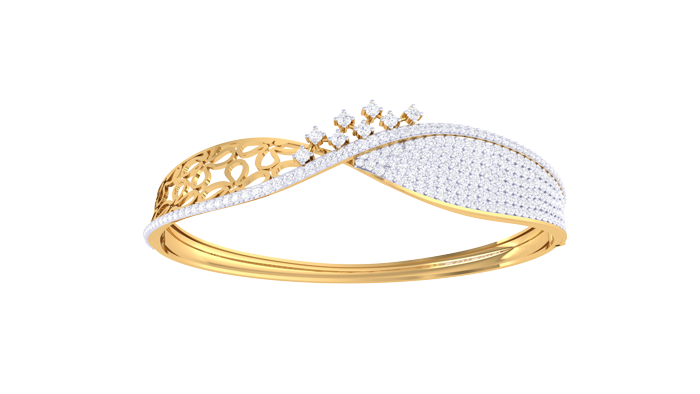 BR90071- Jewelry CAD Design -Bracelets, Oval Bangles