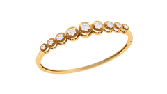 BR90073- Jewelry CAD Design -Bracelets, Oval Bangles