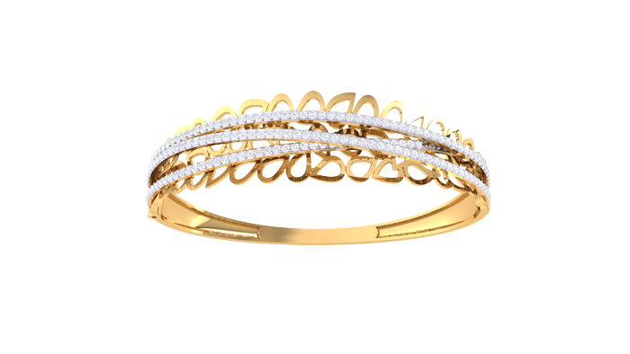 BR90076- Jewelry CAD Design -Bracelets, Oval Bangles