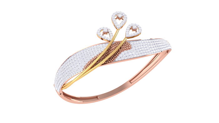 BR90077- Jewelry CAD Design -Bracelets, Oval Bangles