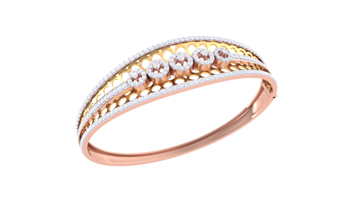 BR90078- Jewelry CAD Design -Bracelets, Oval Bangles