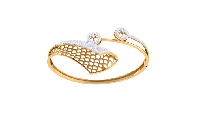 BR90081- Jewelry CAD Design -Bracelets, Oval Bangles