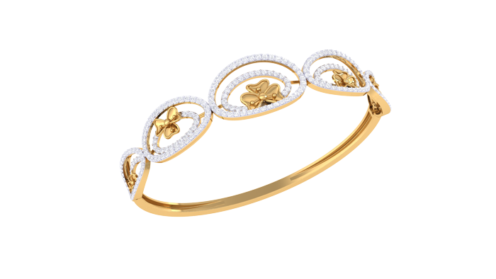BR90083- Jewelry CAD Design -Bracelets, Oval Bangles
