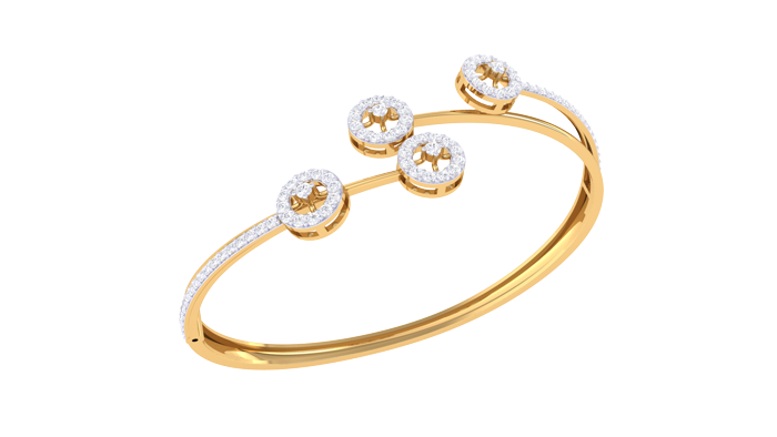 BR90085- Jewelry CAD Design -Bracelets, Oval Bangles