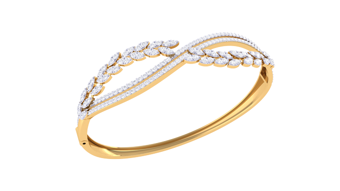 BR90087- Jewelry CAD Design -Bracelets, Oval Bangles