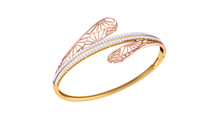 BR90097- Jewelry CAD Design -Bracelets, Oval Bangles