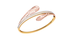 BR90097- Jewelry CAD Design -Bracelets, Oval Bangles
