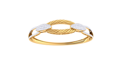 BR90098- Jewelry CAD Design -Bracelets, Oval Bangles