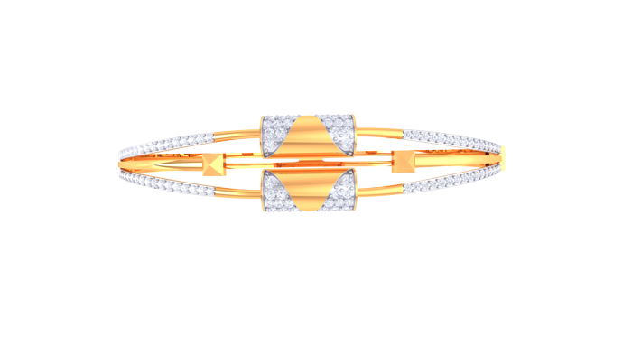 BR90118- Jewelry CAD Design -Bracelets, Oval Bangles