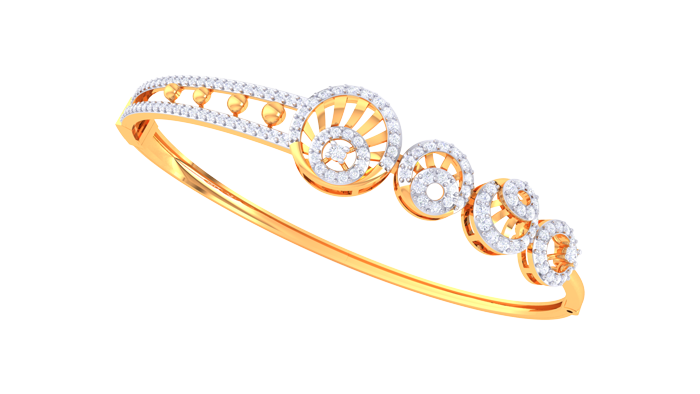 BR90123- Jewelry CAD Design -Bracelets, Oval Bangles