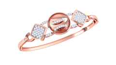 BR90134- Jewelry CAD Design -Bracelets, Oval Bangles