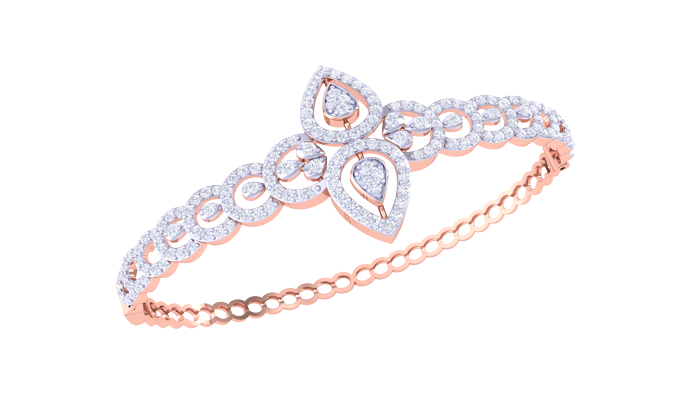 BR90140- Jewelry CAD Design -Bracelets, Oval Bangles