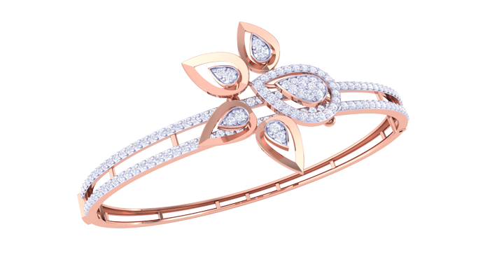BR90141- Jewelry CAD Design -Bracelets, Oval Bangles