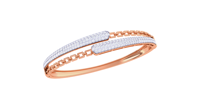 BR90288- Jewelry CAD Design -Bracelets, Oval Bangles