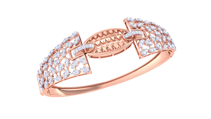 BR90293- Jewelry CAD Design -Bracelets, Oval Bangles