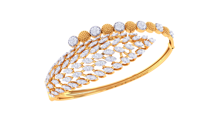 BR90295- Jewelry CAD Design -Bracelets, Oval Bangles