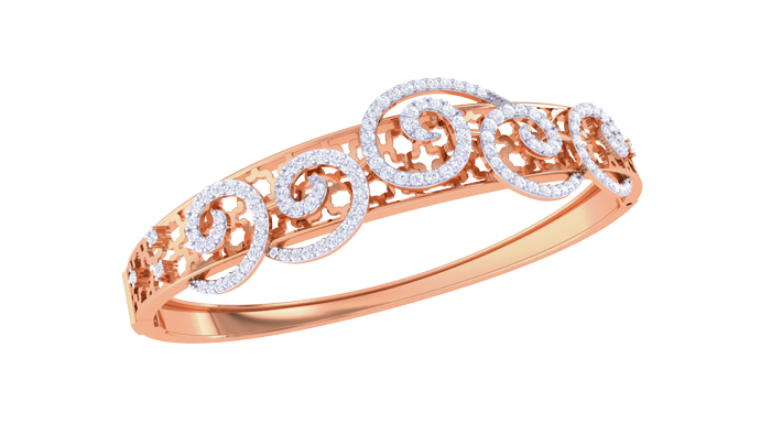 BR90298- Jewelry CAD Design -Bracelets, Oval Bangles