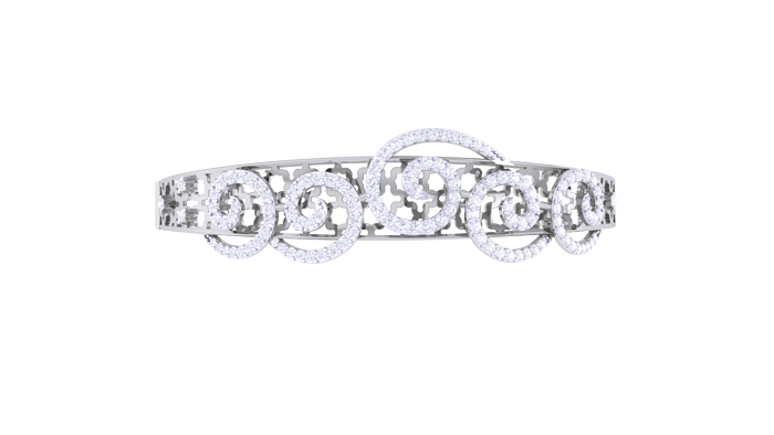 BR90298- Jewelry CAD Design -Bracelets, Oval Bangles