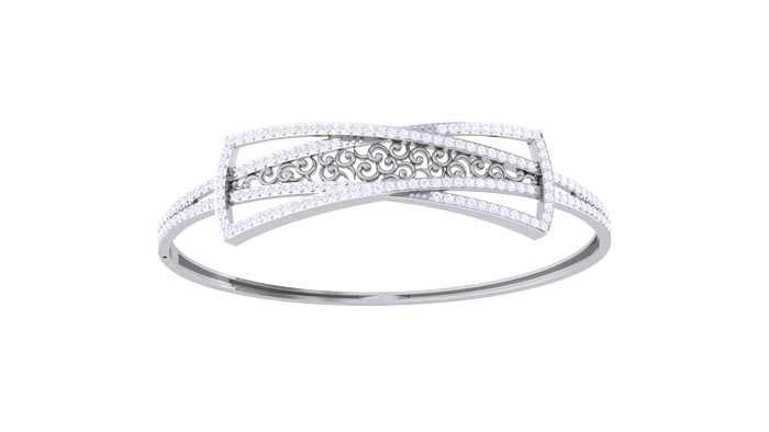 BR90313- Jewelry CAD Design -Bracelets, Oval Bangles