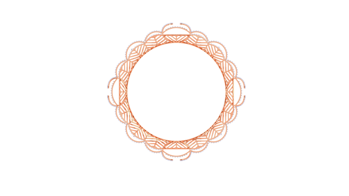 BR90332- Jewelry CAD Design -Bracelets, Oval Bangles