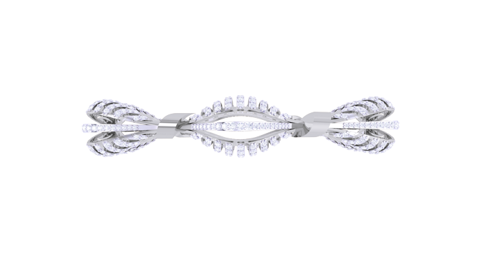 BR90338- Jewelry CAD Design -Bracelets, Oval Bangles