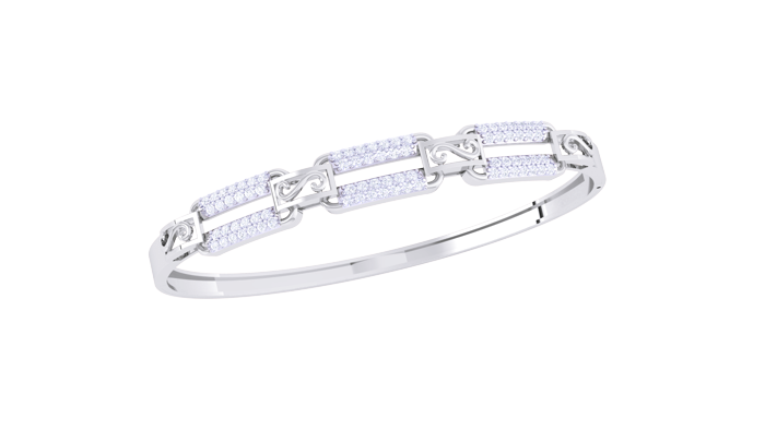 BR90342- Jewelry CAD Design -Bracelets, Oval Bangles