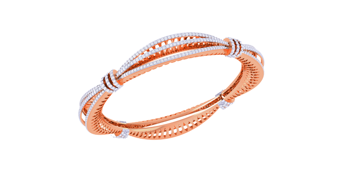 BR90328- Jewelry CAD Design -Bracelets, Oval Bangles, Fancy Collection