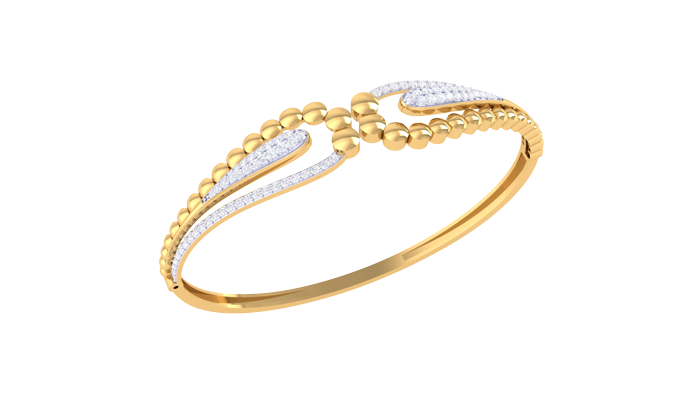 BR90074- Jewelry CAD Design -Bracelets, Oval Bangles, Light Weight Collection