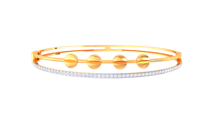 BR90101- Jewelry CAD Design -Bracelets, Oval Bangles, Light Weight Collection